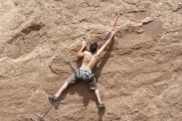 rock-climbing