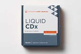 FoundationOne Liquid CDx Specimen Shipping Kit - Dark Slate Box