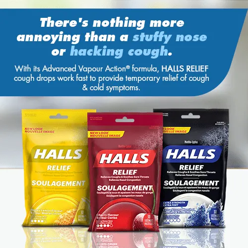 HALLS – Browse the HALLS Family of Products and Find the Right