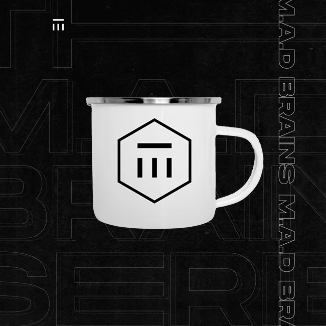 MB Classic series mug, un objet à l'éfigie de M.A.D Brains, vendu 17.49 €