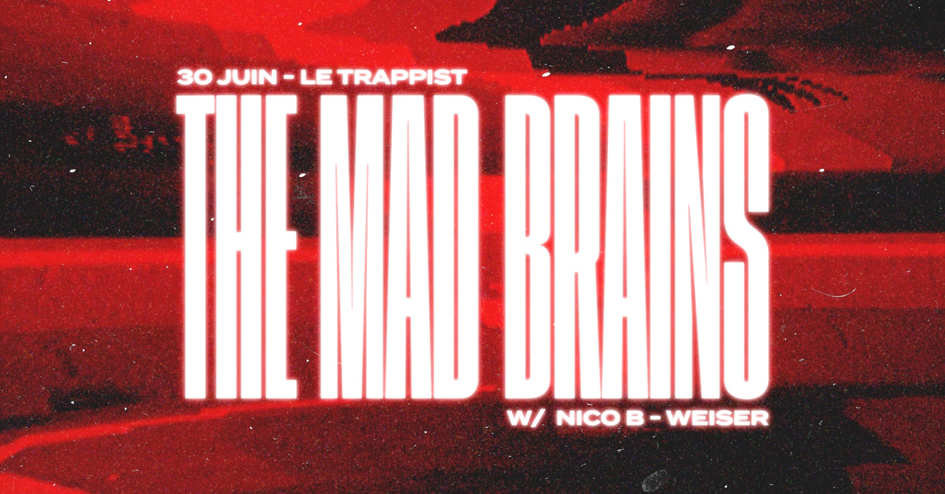 Trappist x M.A.D Brains, évènement propulsé par M.A.D Brains, qui aura lieu le 30 juin 2023