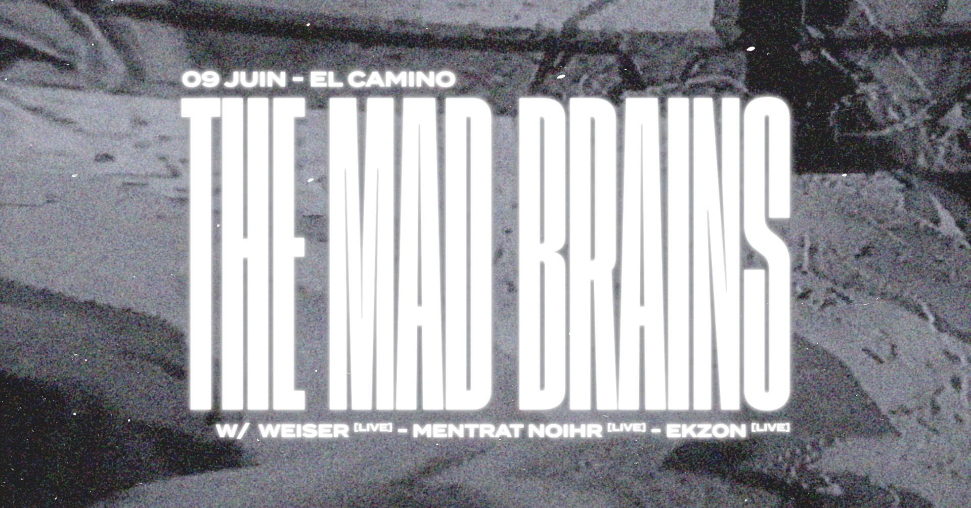 Camino x M.A.D Brains, évènement propulsé par M.A.D Brains, qui aura lieu le 9 juin 2023