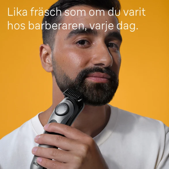 Lika fräsch som om du har varit hos barberaren varje dag.