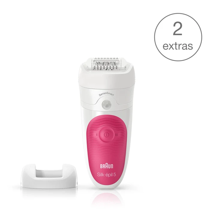 Silk-épil 5 SensoSmart™ 5/500 epilator för våt- och torrepilering