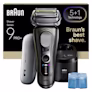 Braun Series 9 PRO+ 9675cc rakapparat med strömfodral och 6in1 Cleaning Center.