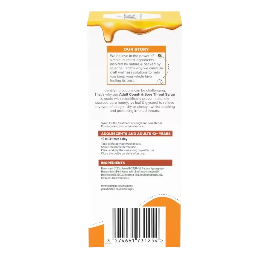 Zarbee’s® Adult Cough & Sore Throat Syrup​ - Image 4 - zarbees.co.uk - en-GB