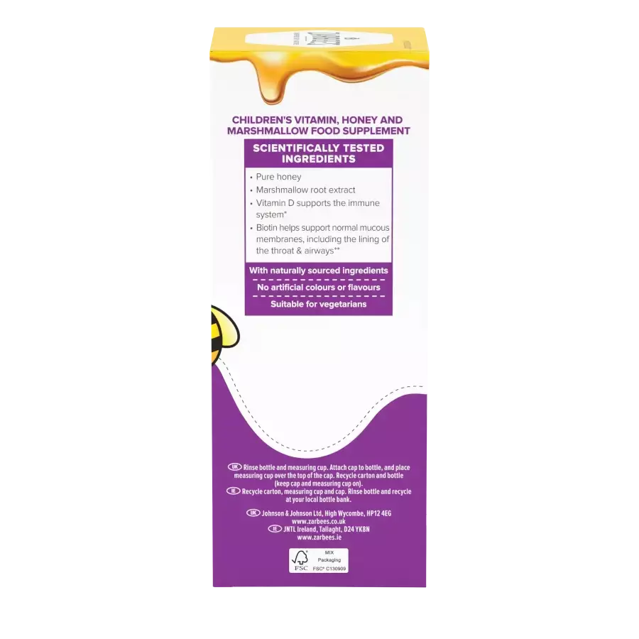 Zarbee’s® Children’s Immune Support Liquid​ - Image 3 - zarbees.co.uk - en-GB