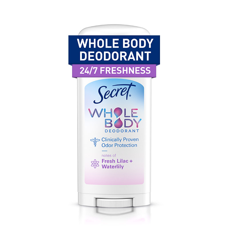 Secret Whole Body Fresh Lilac & Waterlily Deodorant Stick Tube