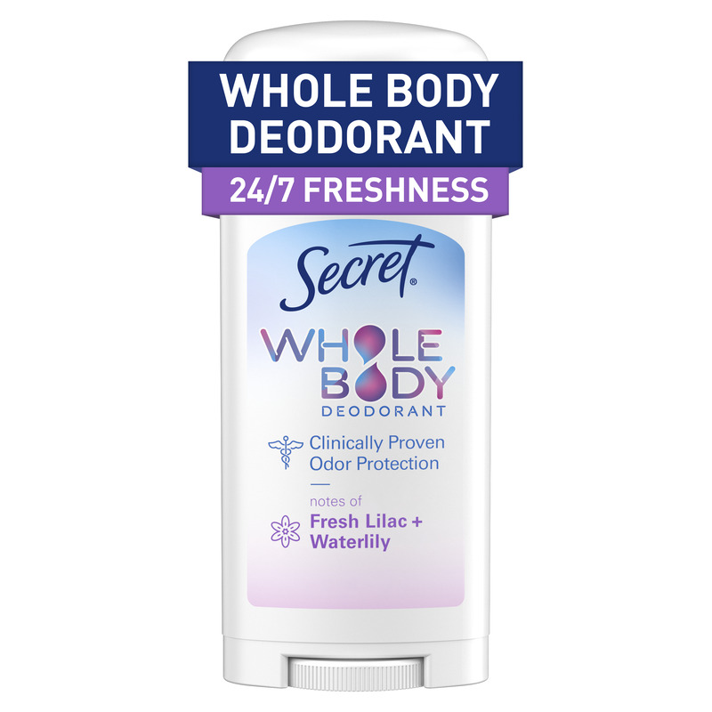 Secret Whole Body Fresh Lilac & Waterlily Deodorant Stick Tube