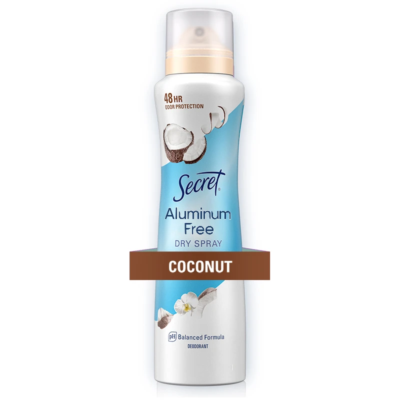 Aluminum Free Dry Spray - Coconut 