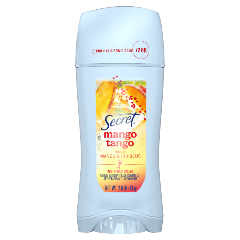 Secret Fresh Invisible Solid Antiperspirant & Deodorant - Mango Tango