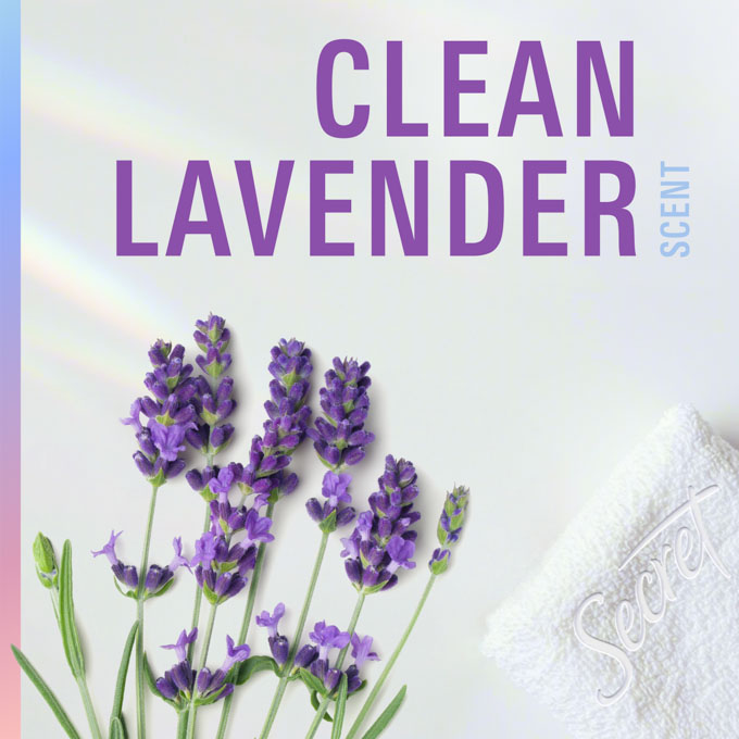 Clinical Strength Clear Gel Deodorant Clean Lavender