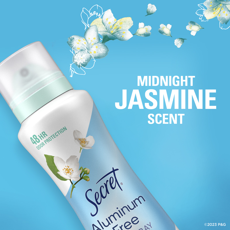 Aluminum Free Dry Spray Midnight Jasmine | Secret | Secret