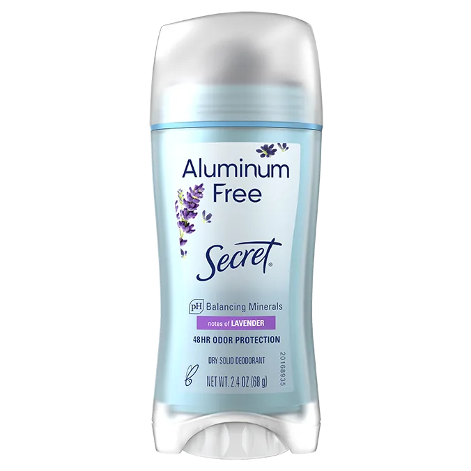 Secret Aluminum Free Deodorant - Real Lavender 2021 Glamour beauty award winner