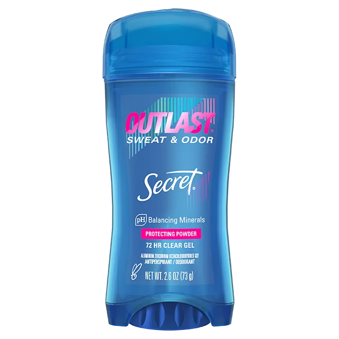 Outlast Clear Gel Deodorant Protecting Powder