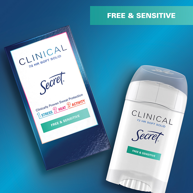 Clinical Strength Soft Solid Deodorant Free Unscented