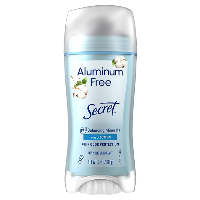 Secret Aluminum Free Deodorant - Cotton