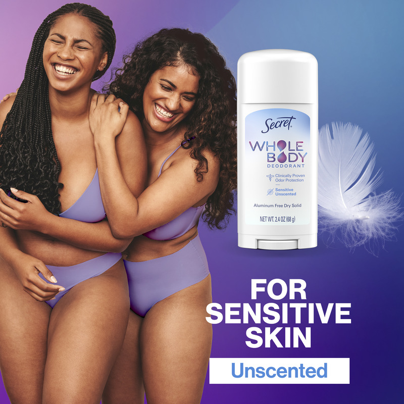 For sensitive skin unscented