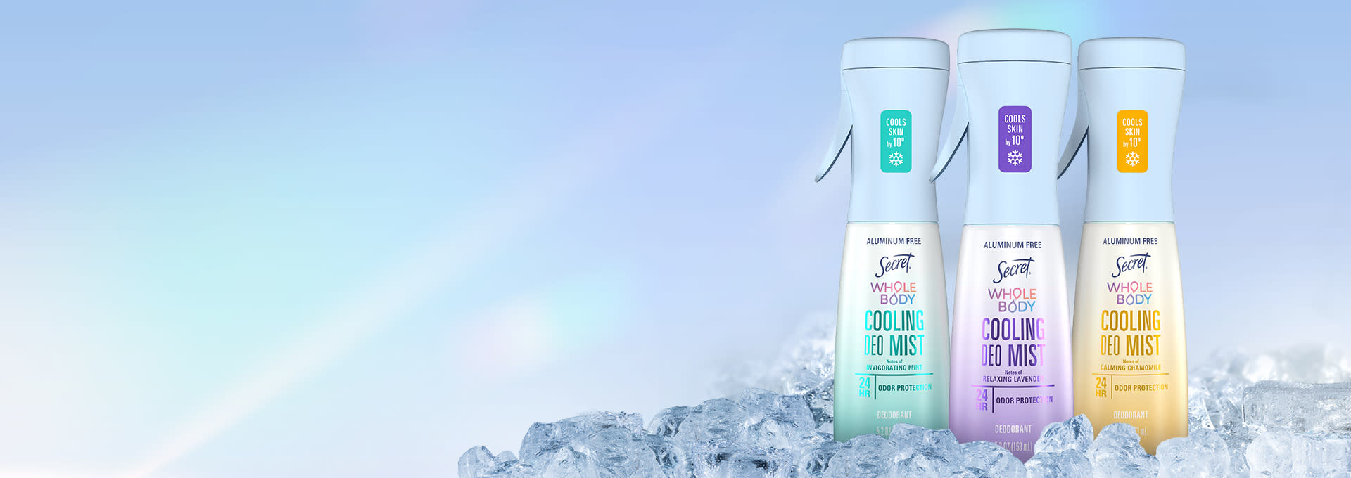 WB Cooling Mist homepage banner