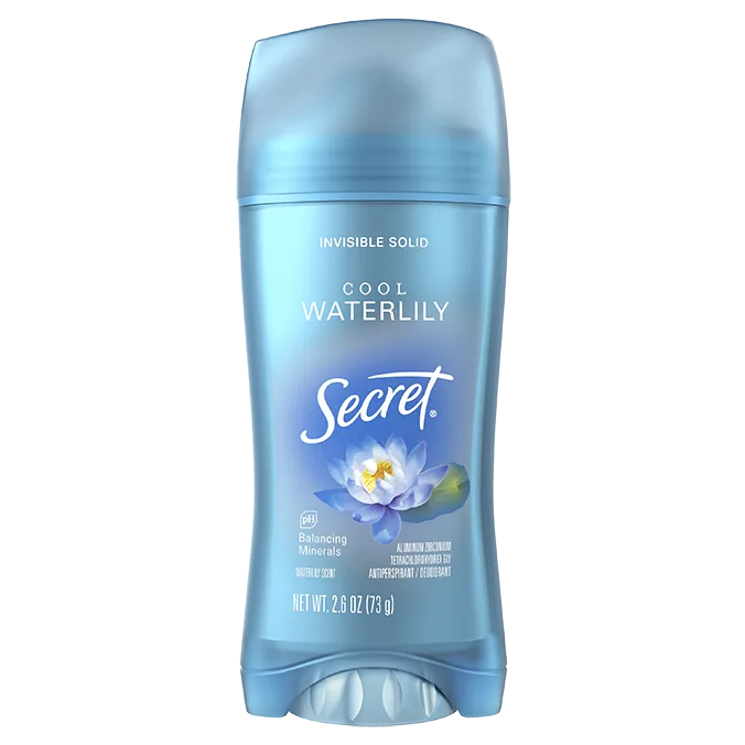 Secret Fresh Invisible Solid Cool Waterlily