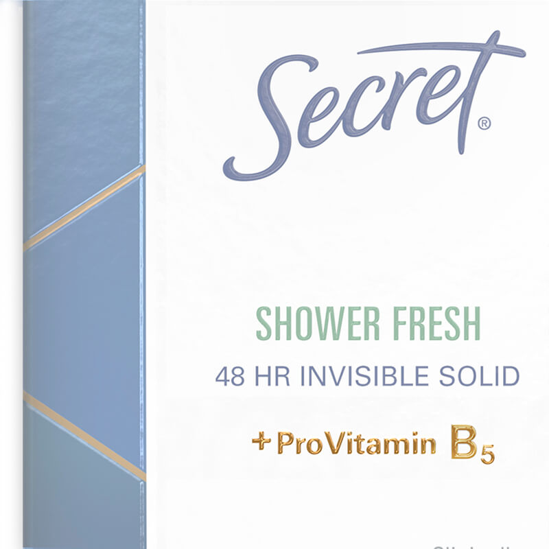 Clinical Strength - Shower Fresh 48 HR Invisible Solid with ProVitamin B5