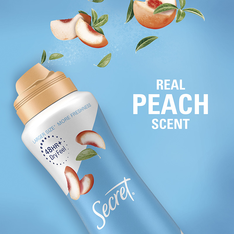 Secret Weightless Dry Spray White Peach + Argan Oil Scent