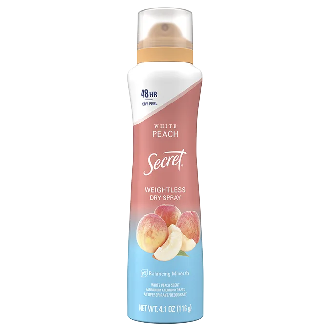 cret Weightless Dry Spray White Peach + Argan Oil
