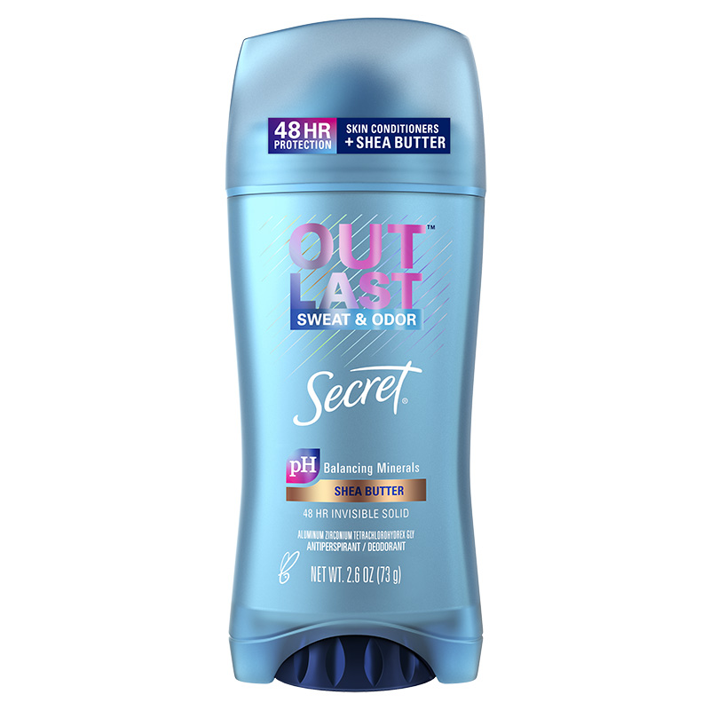 Outlast Invisible Solid Deodorant Shea Butter