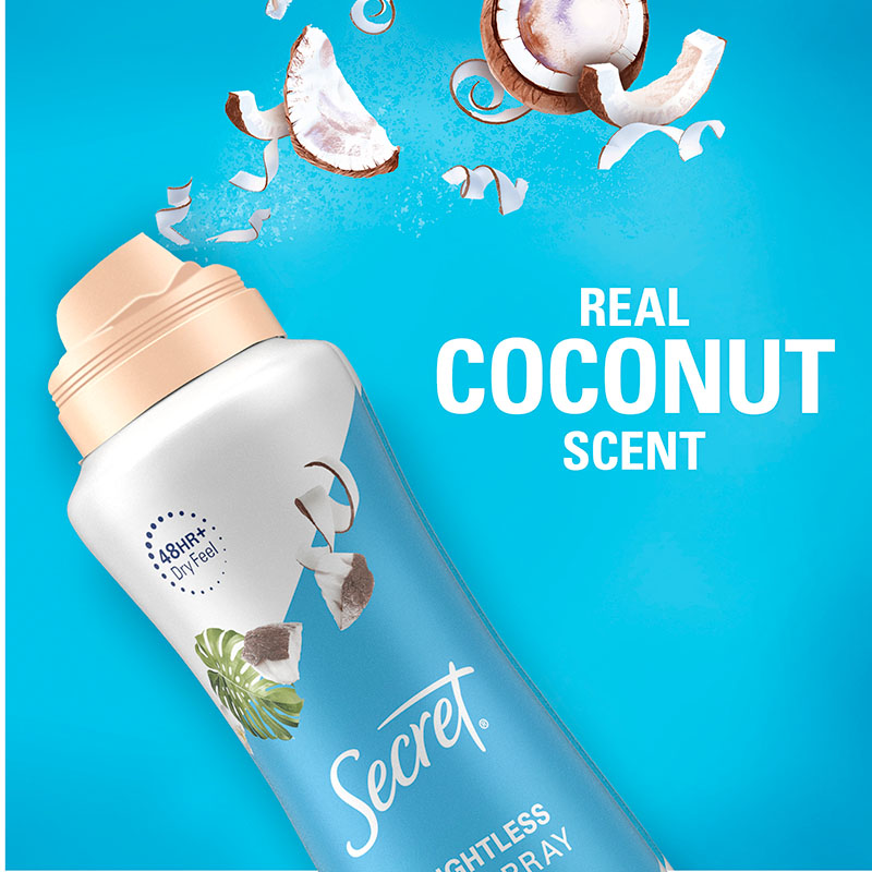 Antiperspirant Dry Spray - Coconut scent 