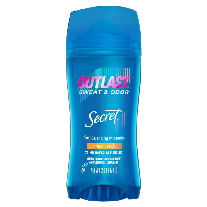 Outlast Invisible Solid Deodorant Hygienic Fresh