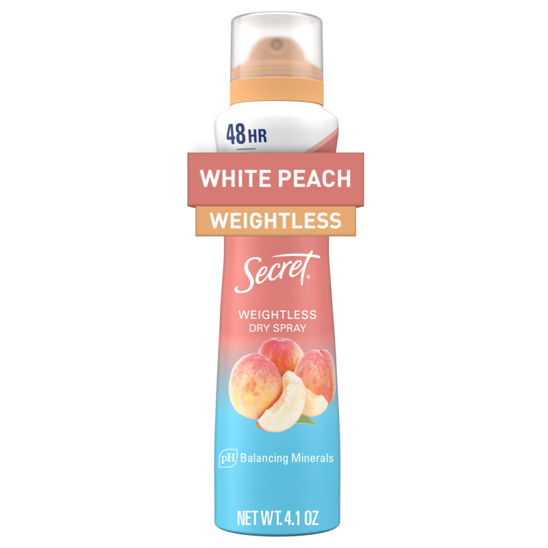 cret Weightless Dry Spray White Peach + Argan Oil