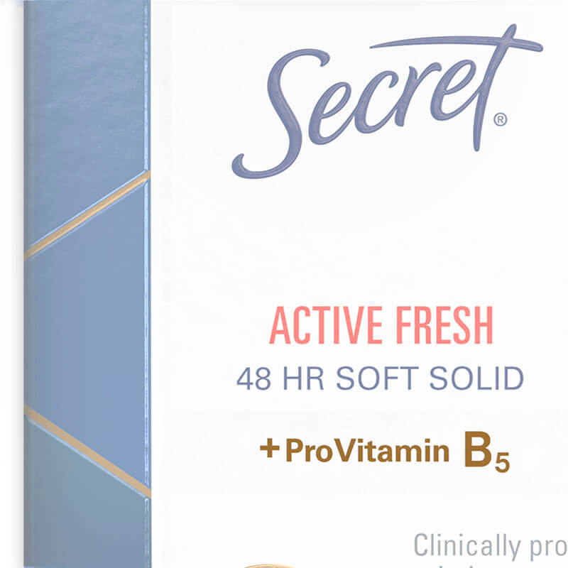 Clinical Strength Deodorant Active 48 HR Soft Solid with ProVitamin B5