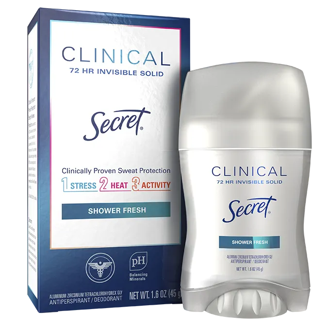 Clinical Strength Invisible Solid - Shower Fresh 1.6 oz