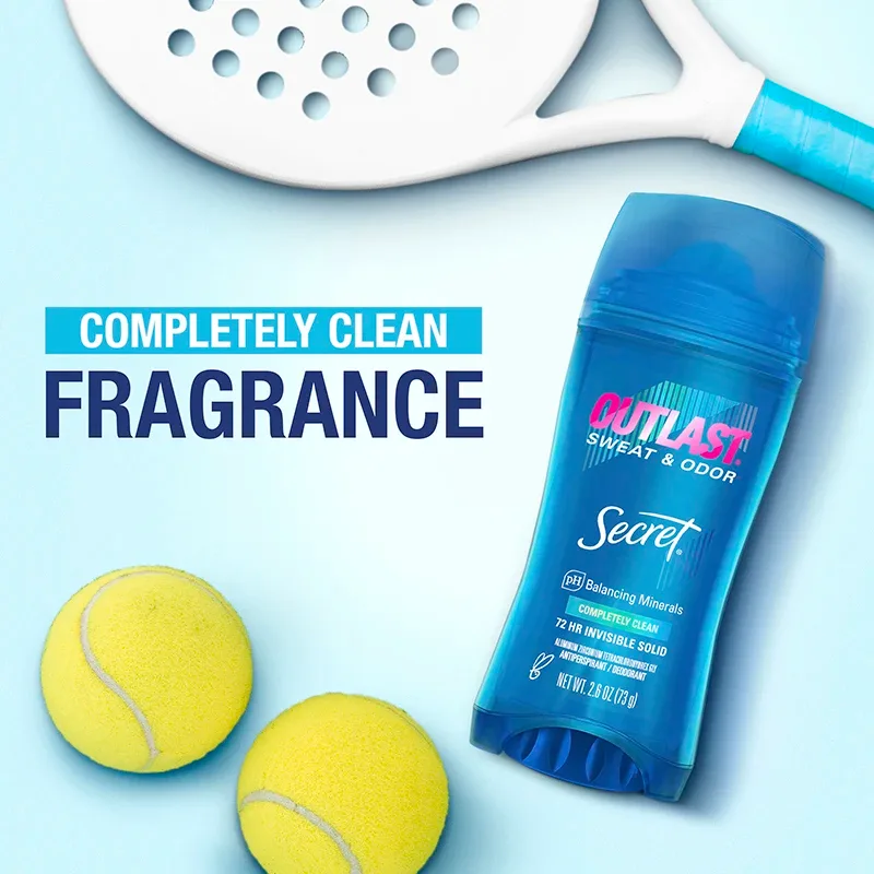Outlast Invisible Solid Deodorant Completely Clean