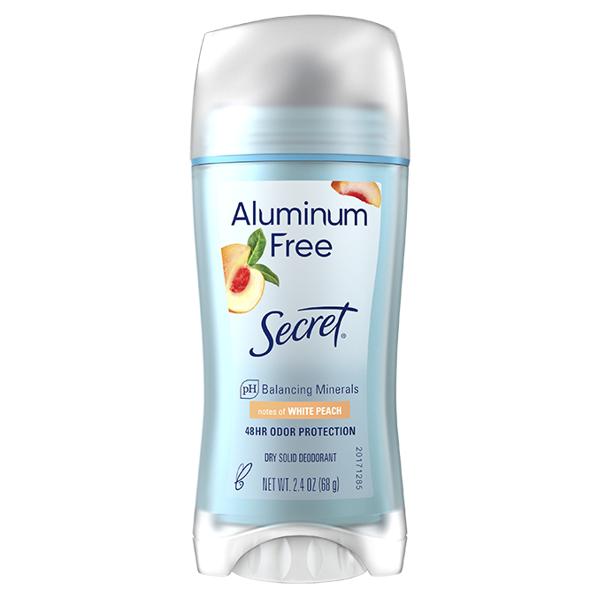 Aluminum Free Deodorant White Peach
