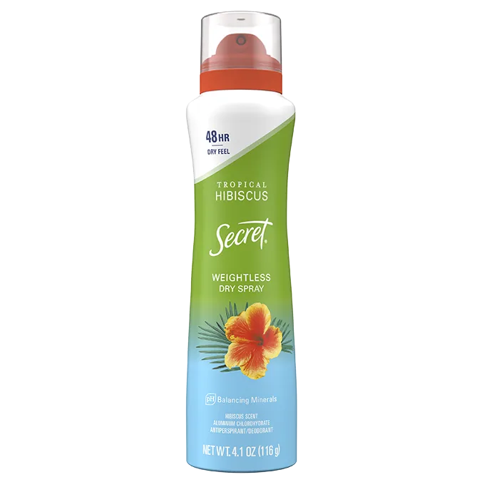 Tropical Hibiscus Antiperspirant Dry Spray