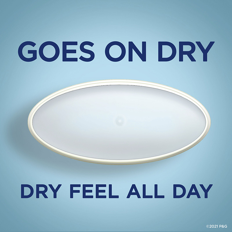 Goes On Dry, Dry Feel All Day