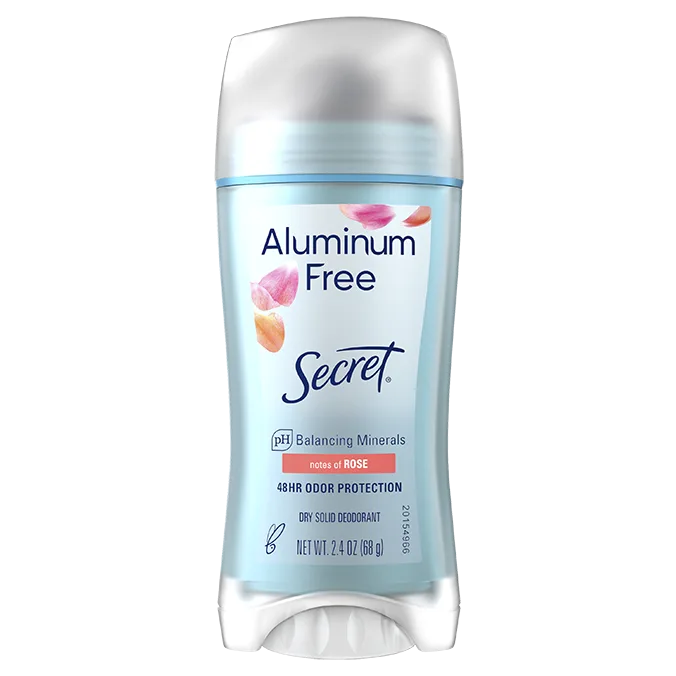 Secret Aluminum Free Deodorant - Rose