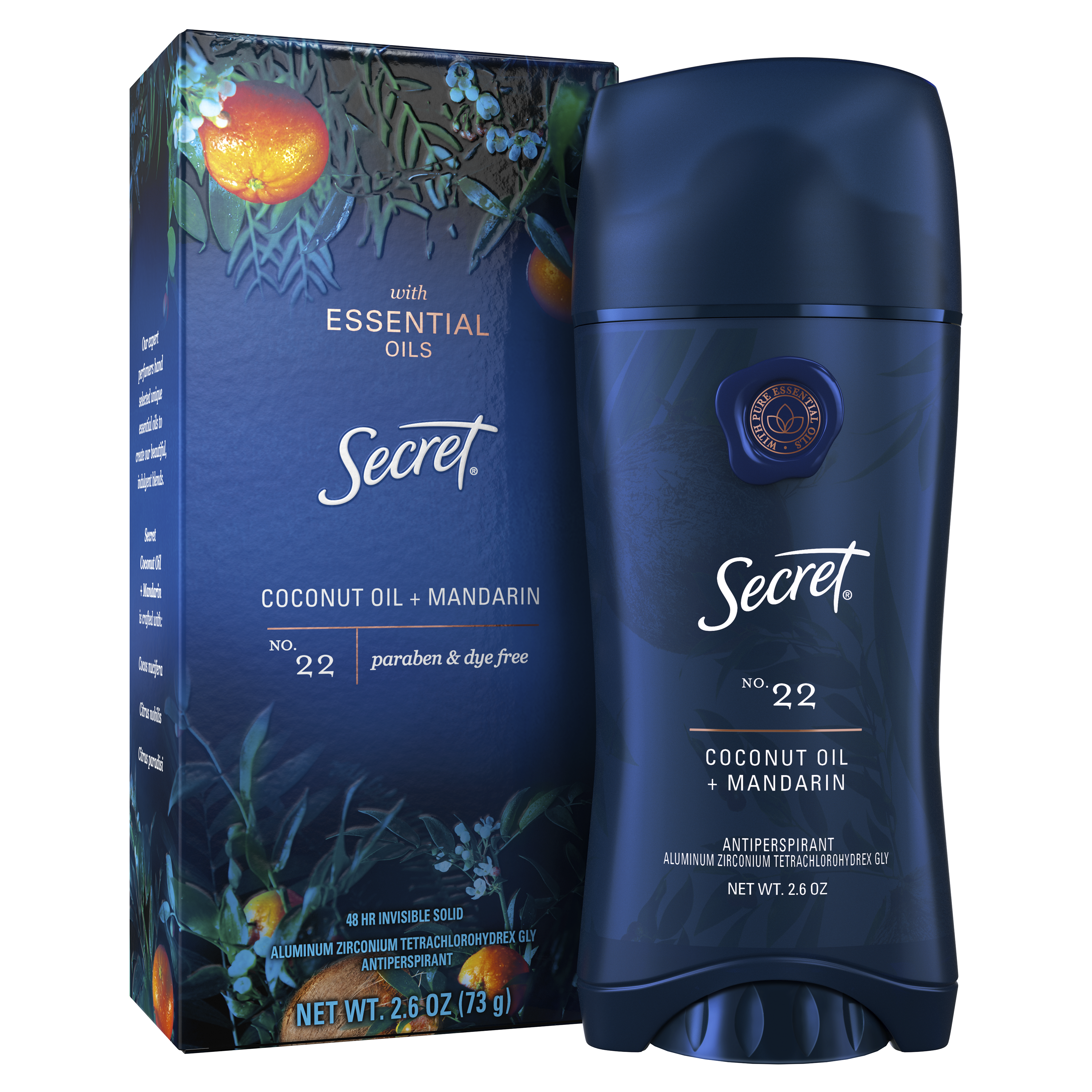 Secret | Invisible Solid with Essential Oils - Best Deodorants For Women