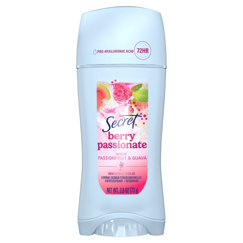 Secret Fresh Invisible Solid Antiperspirant & Deodorant - Berry
