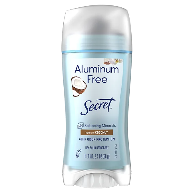 Secret Aluminum Free Deodorant - Real Coconut