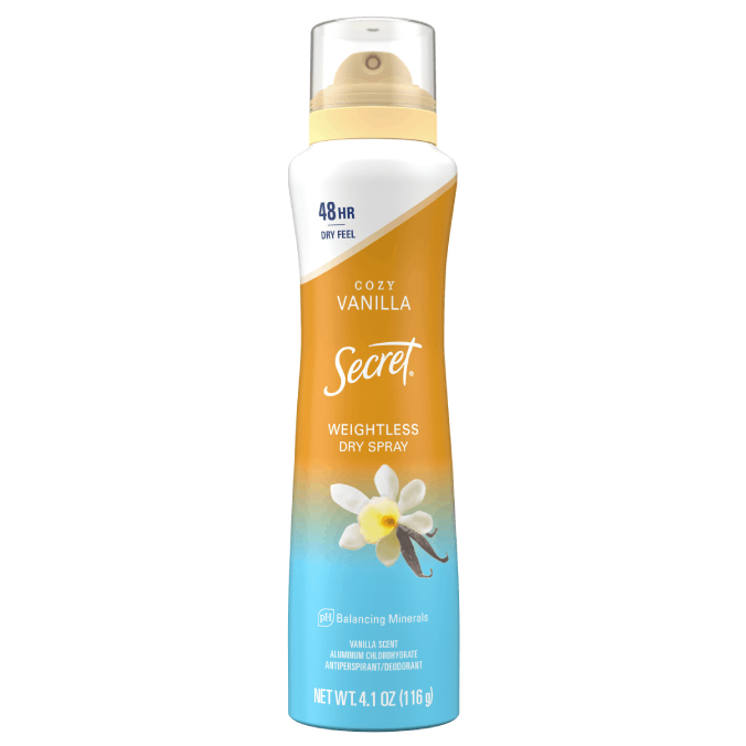Antiperspirant Dry Spray Vanilla
