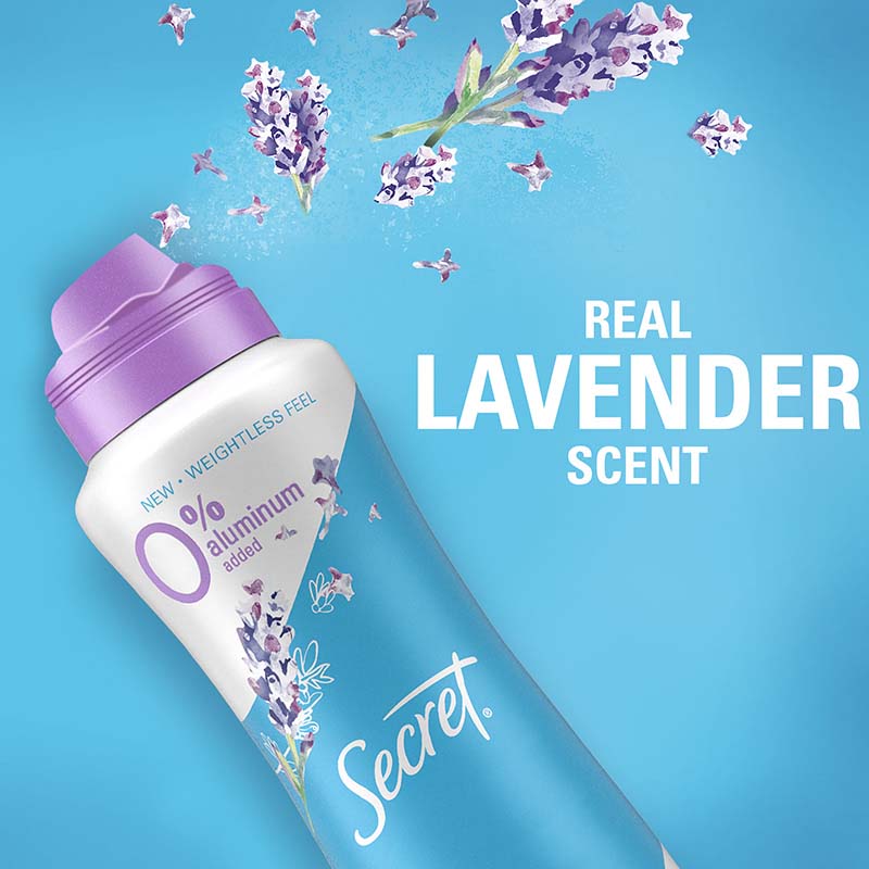 Aluminum Free Dry Spray - Real Lavender Scent