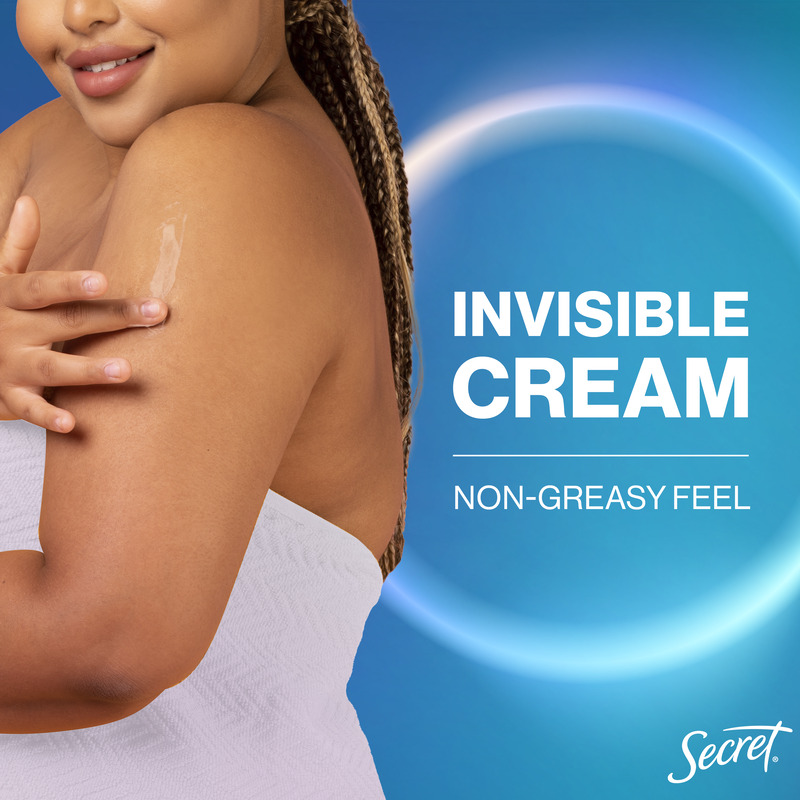 Invisible Cream non-greasy feel