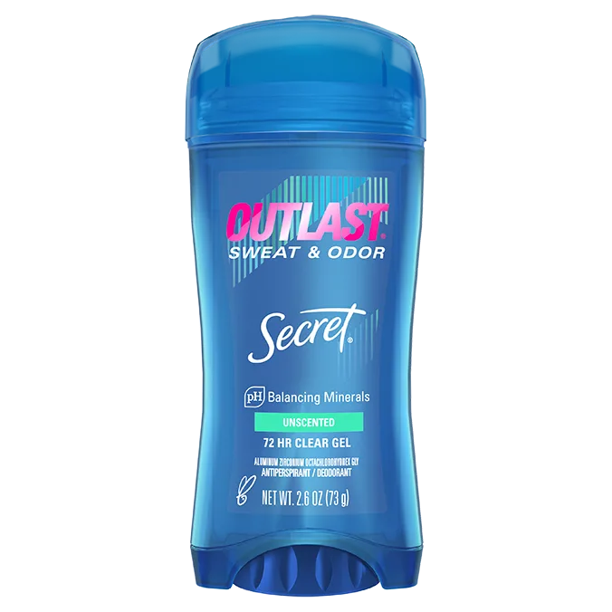 Outlast Clear Gel Deodorant Unscented