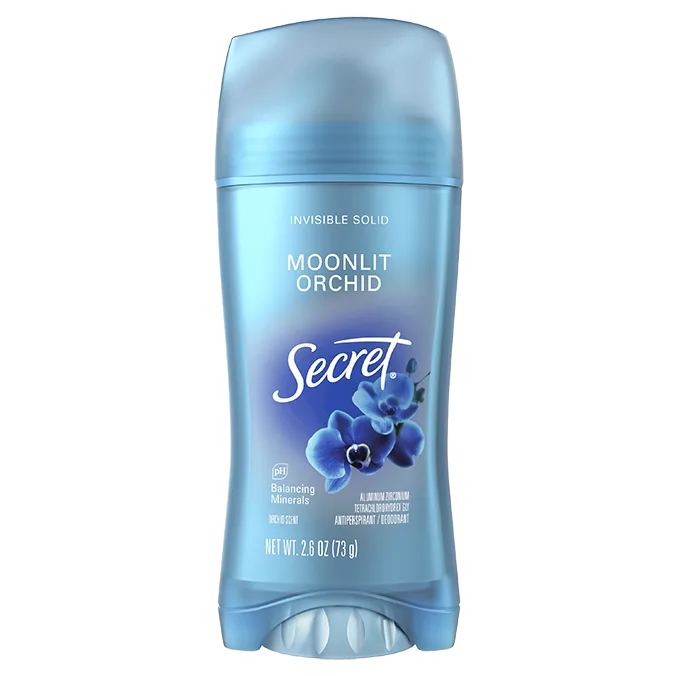 Secret moonlit orchid, invisible solid, packaging