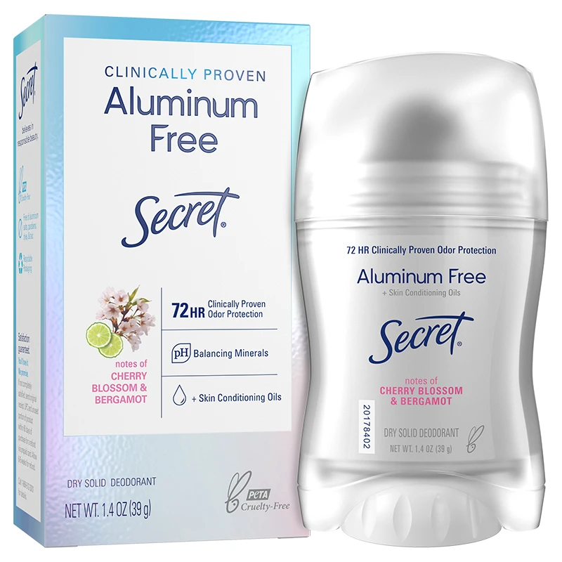 Clinically Proven Aluminum Free Deodorant Cherry 1.4 OZ