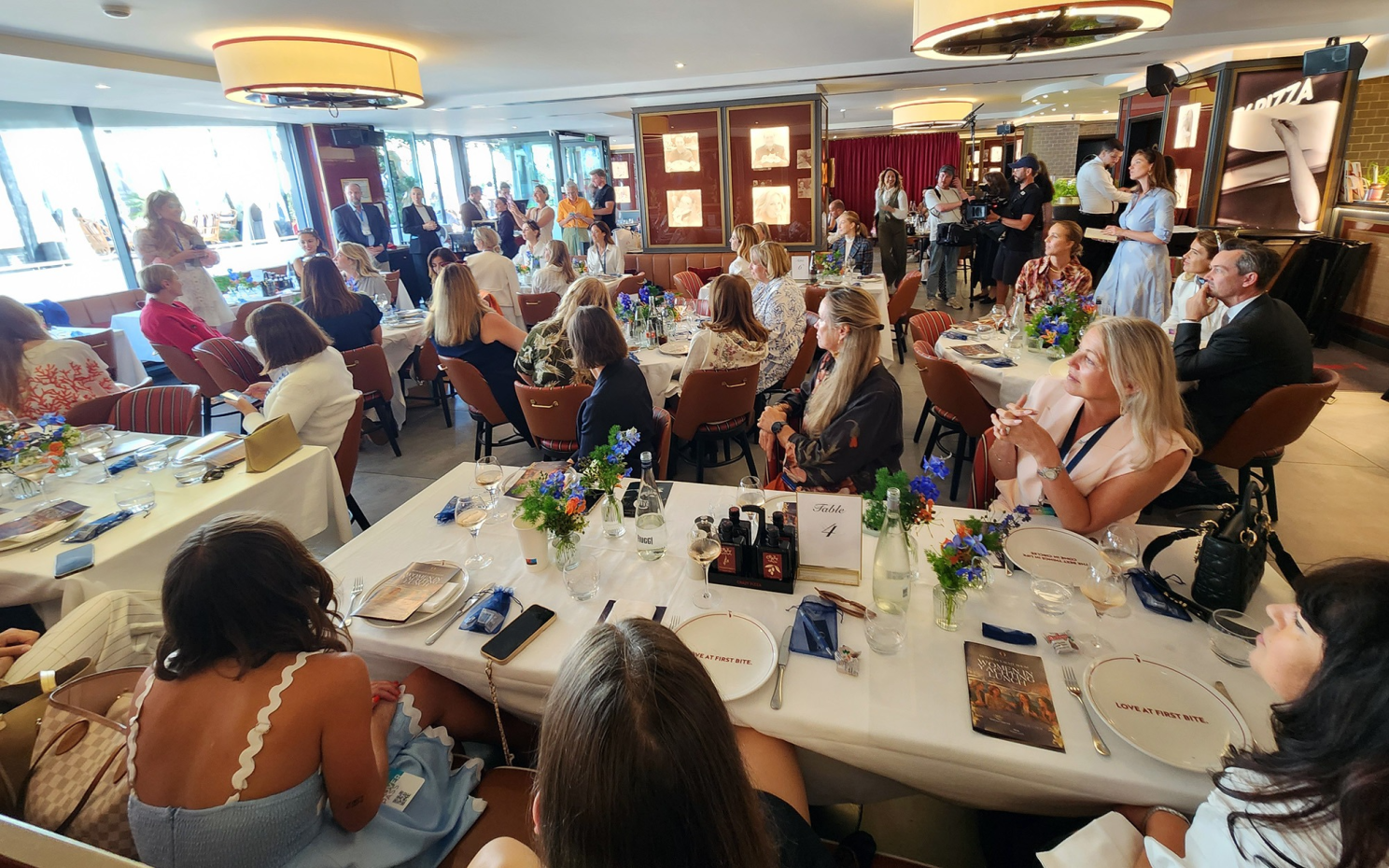 Guests at the 2025 Women in Yachting Lunch hosted by Marcela de Kern Royer in Monaco