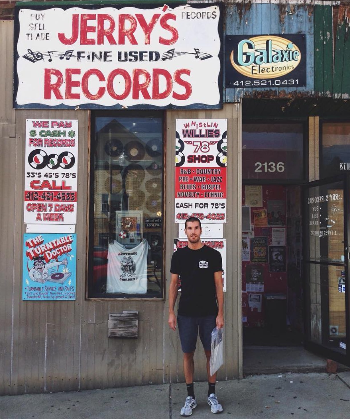 Jerrys Fine Used Records.