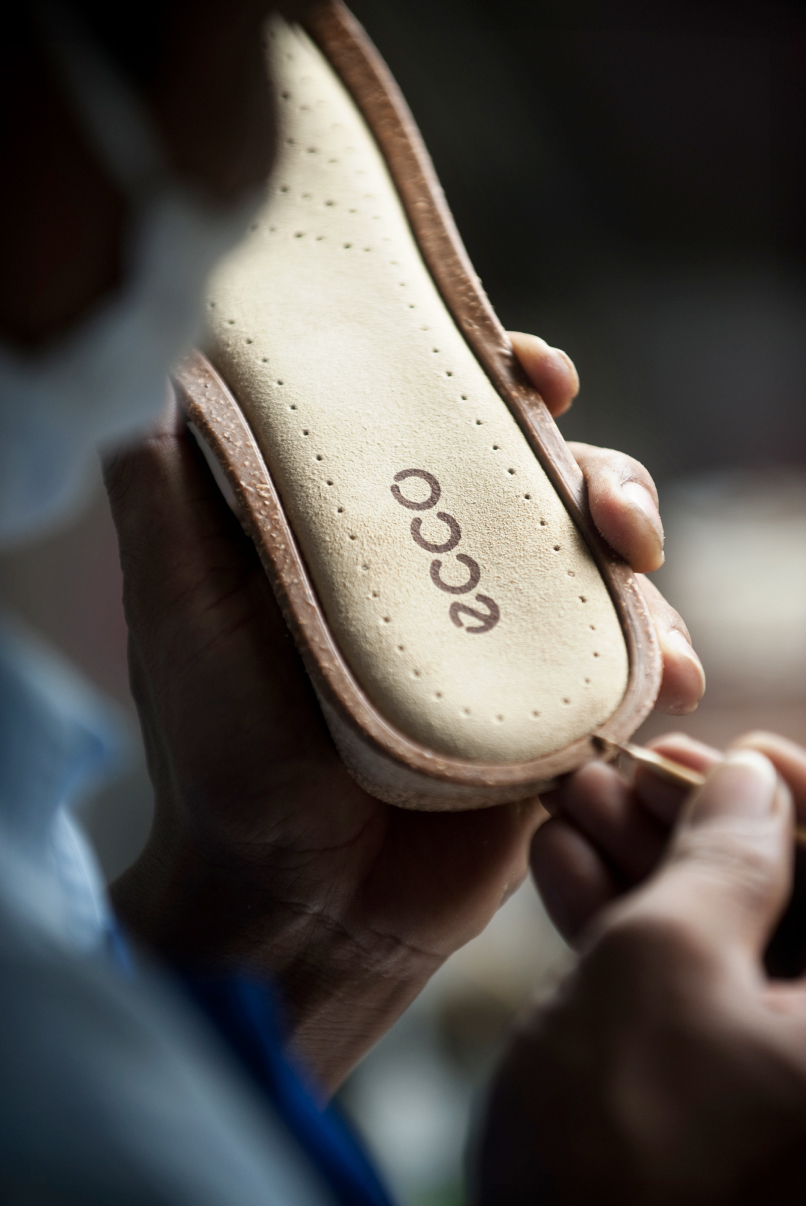Ecco Shoe Production.